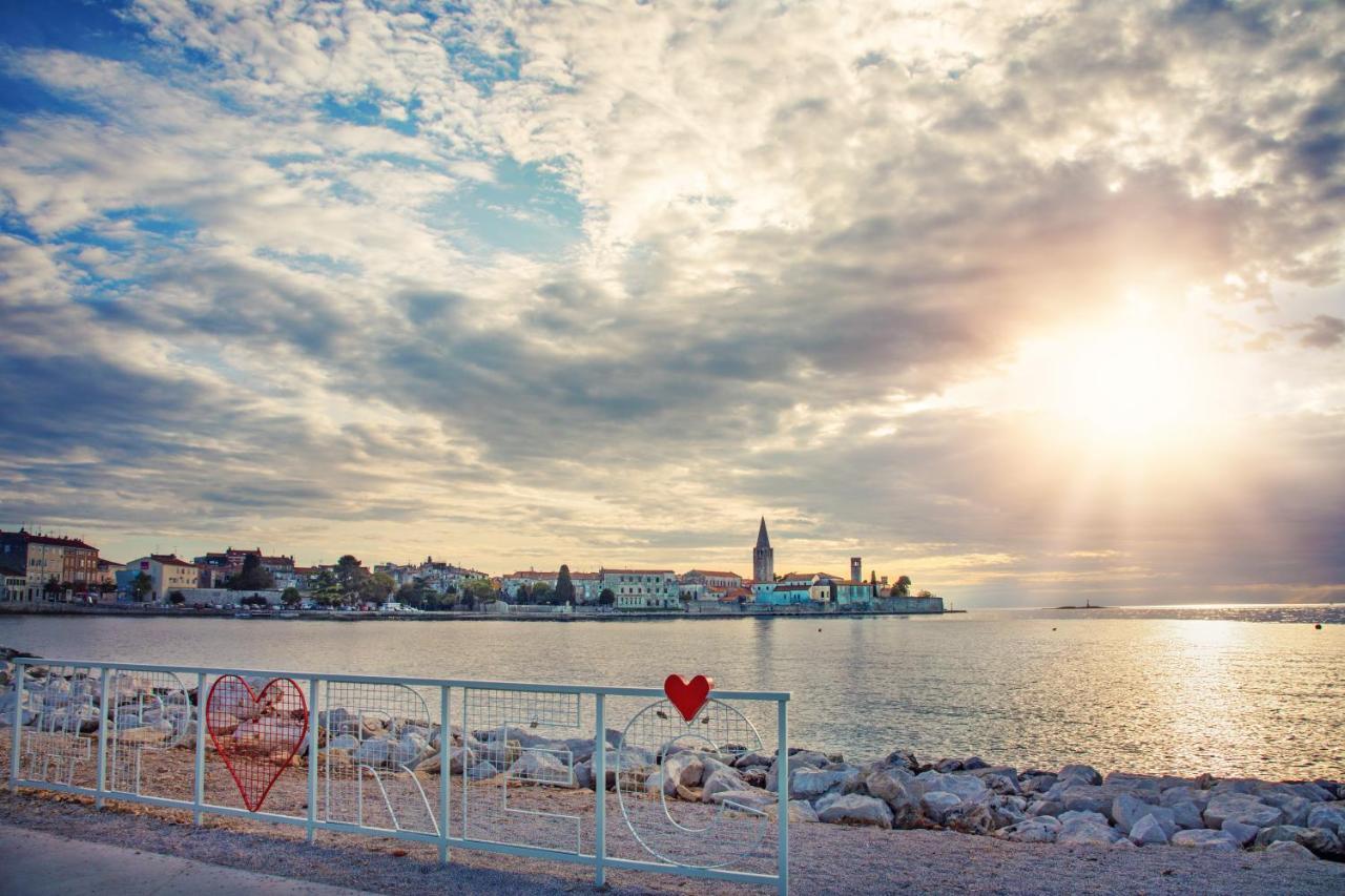 Sea Star With Stunning Sea View Daire Poreč Dış mekan fotoğraf