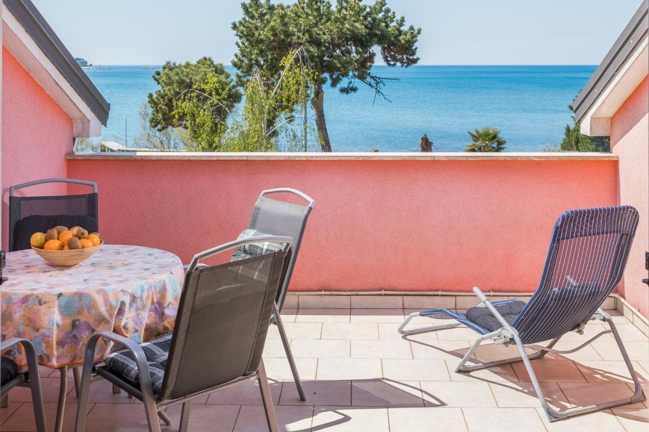 Sea Star With Stunning Sea View Daire Poreč Dış mekan fotoğraf